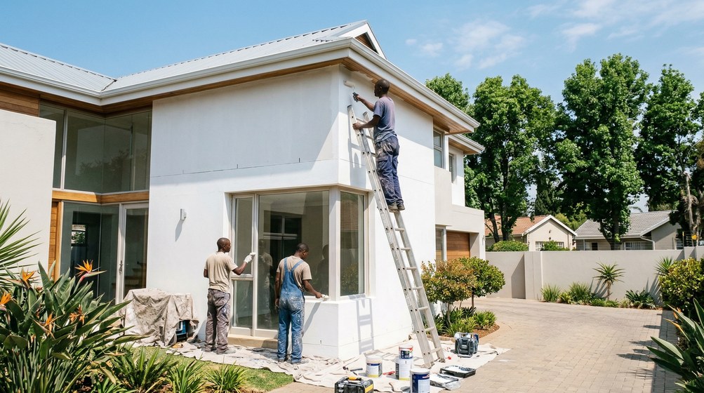 Painters in Panorama, Cape Town Northern Suburbs